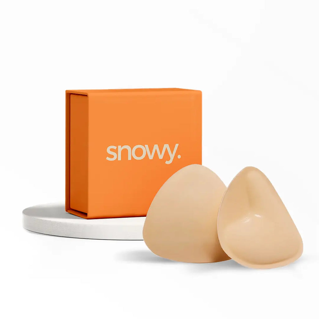 SNOWY Invisible Sticky Bra Inserts – Reusable Adhesive Breast Pads for Natural Lift, Enhanced Volume & All-Day Comfort