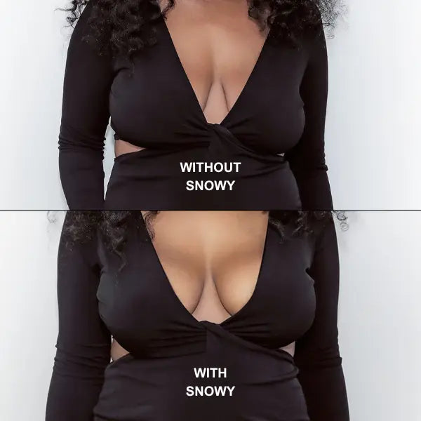 SNOWY Invisible Sticky Bra Inserts – Reusable Adhesive Breast Pads for Natural Lift, Enhanced Volume & All-Day Comfort