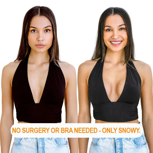 SNOWY Invisible Sticky Bra Inserts – Reusable Adhesive Breast Pads for Natural Lift, Enhanced Volume & All-Day Comfort