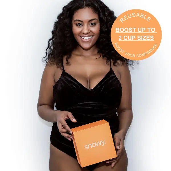 SNOWY Invisible Sticky Bra Inserts – Reusable Adhesive Breast Pads for Natural Lift, Enhanced Volume & All-Day Comfort