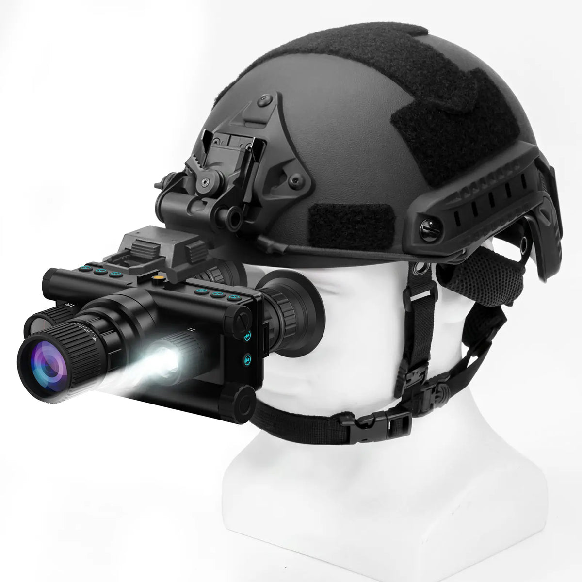 CIGMAN 4K Infrared Night Vision Goggles – Digital NV Binoculars with 8X Zoom, f/1.0 Aperture, Rechargeable Battery, Memory Card & Head Mount for Outdoor Adventures